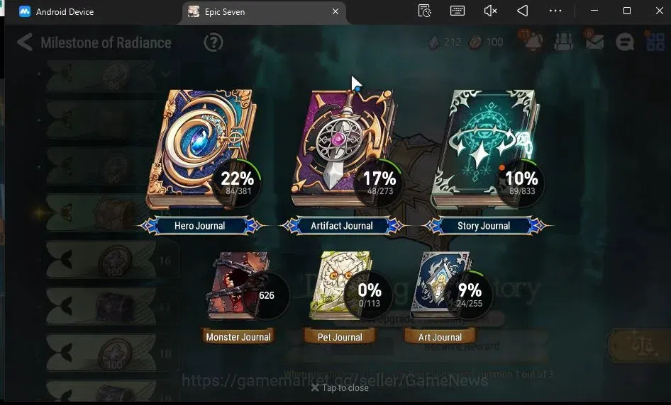 Epic Seven Accounts GLOBAL Unverif|NewEra|3 ML(LC Bellona,DB Senya,R R image 5
