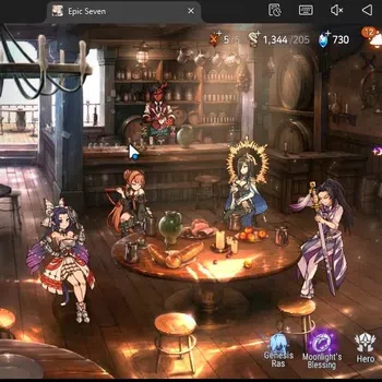 Epic Seven Limited Hero GLOBAL Unverif|NewEra|3 ML(LC Bellona,DB Senya,R R image 1