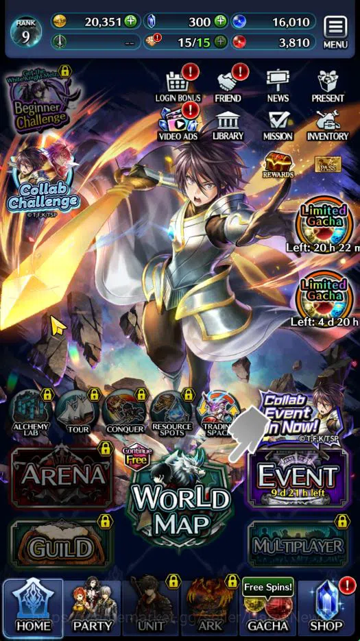 Last Cloudia Accounts GLOBAL | Starter Rank 9 | Hinata Sakaguchi, Granad image 7