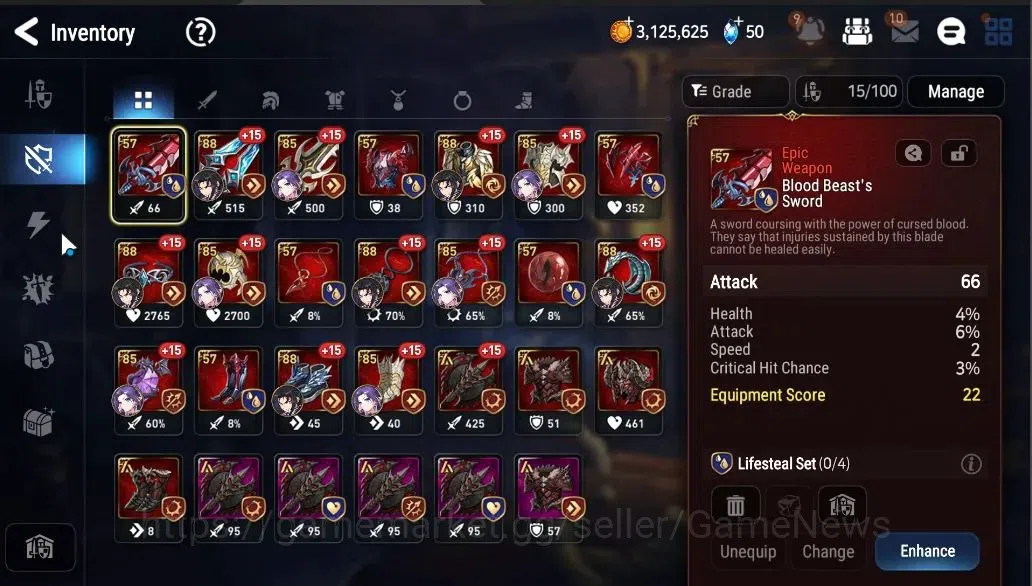 Epic Seven Accounts GLOBAL Unverif|NewEra|2 ML(Rhinna&Luciella,Operato image 15