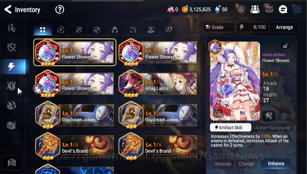 Epic Seven Accounts GLOBAL Unverif|NewEra|2 ML(Rhinna&Luciella,Operato image 16