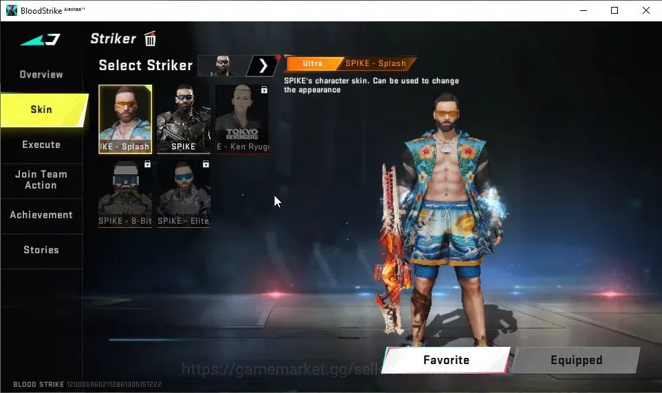 Blood Strike Accounts ASIA|2 ETERNAL[M82-Pumpknight Lv3,DEagle-Scorpius] image 18