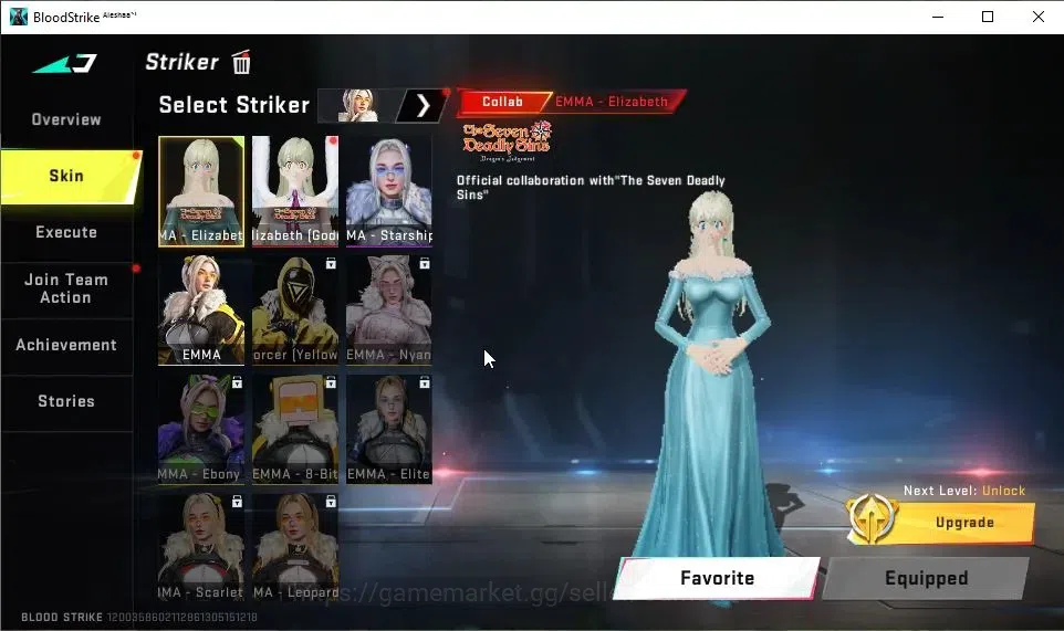 Blood Strike Accounts ASIA|2 ETERNAL[M82-Pumpknight Lv3,DEagle-Scorpius] image 4