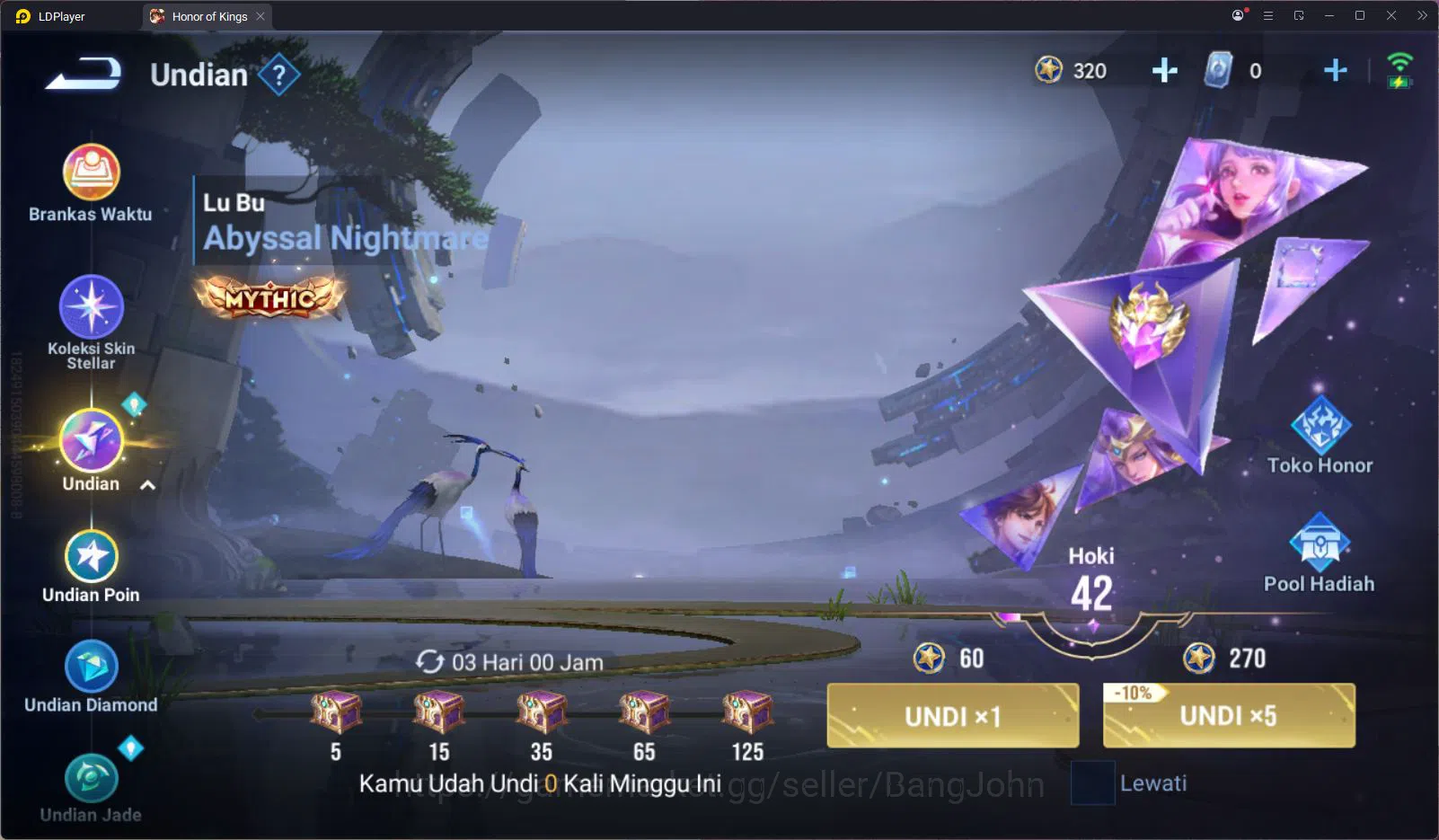 Honor of Kings Accounts Global 85 Hero 56 Skin | Farm Lane T12 | SXD Hou Y image 11