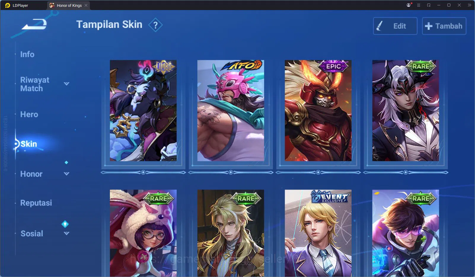 Honor of Kings Accounts Global 85 Hero 56 Skin | Farm Lane T12 | SXD Hou Y image 16