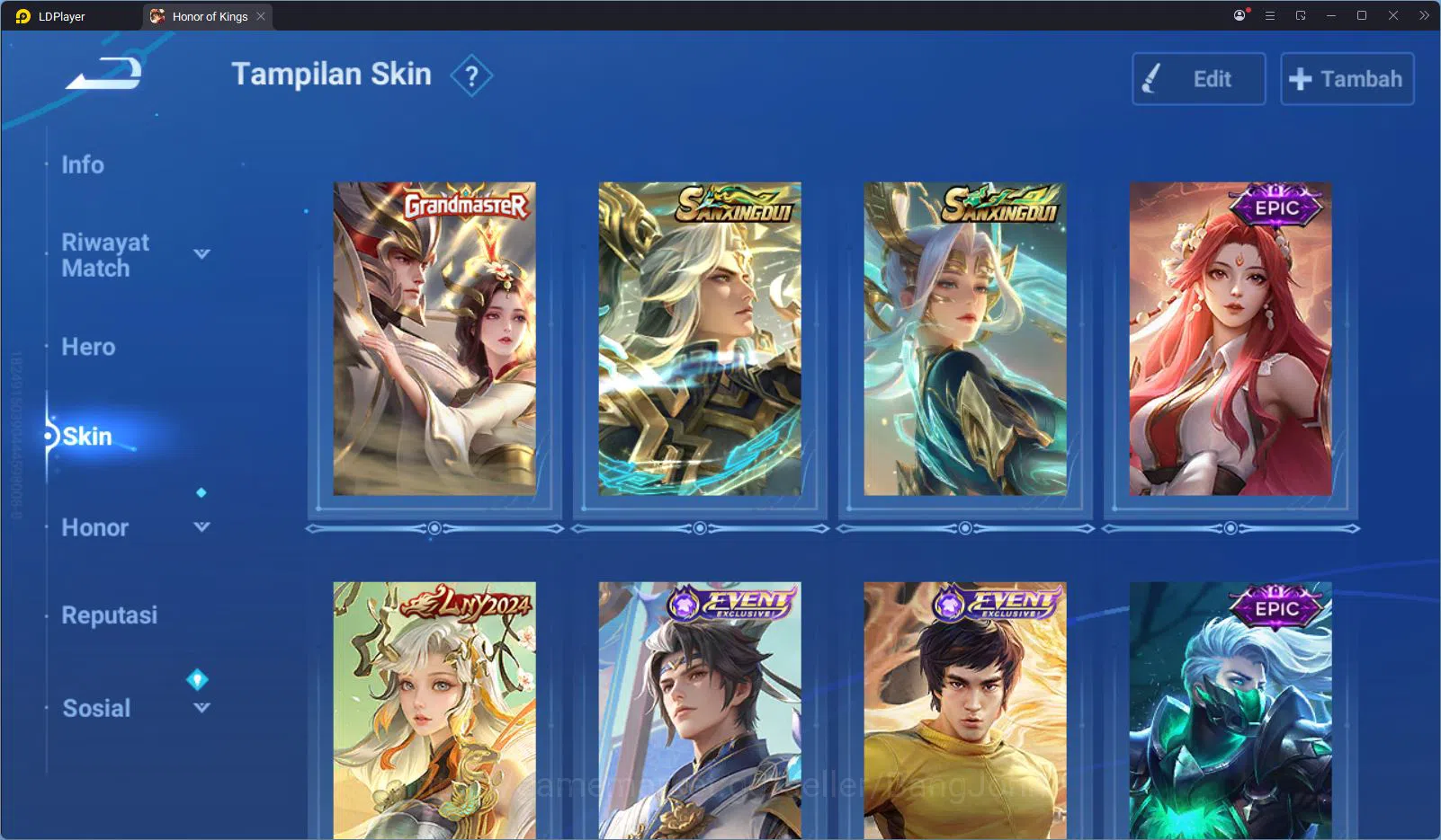 Honor of Kings Accounts Global 85 Hero 56 Skin | Farm Lane T12 | SXD Hou Y image 18