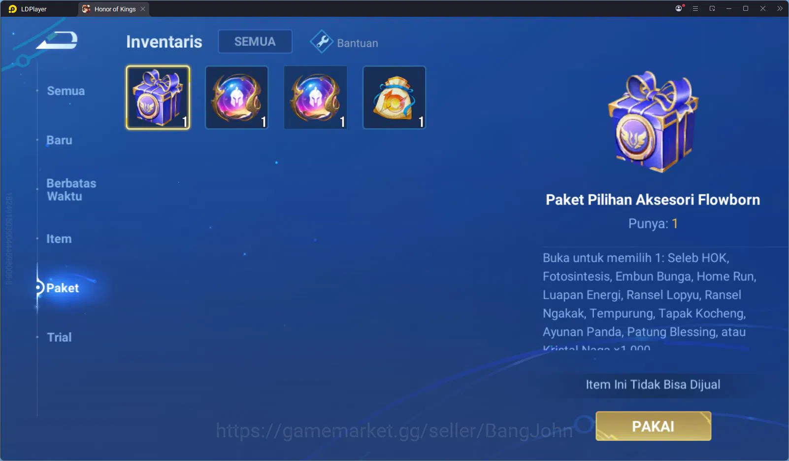 Honor of Kings Accounts Global 85 Hero 56 Skin | Farm Lane T12 | SXD Hou Y image 3
