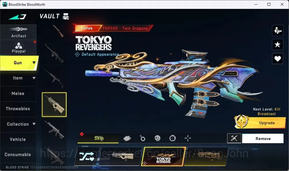 Blood Strike Accounts ASIA | ETERNAL: Desert Eagle-Scorpius | 4 7DS| 2TR image 11