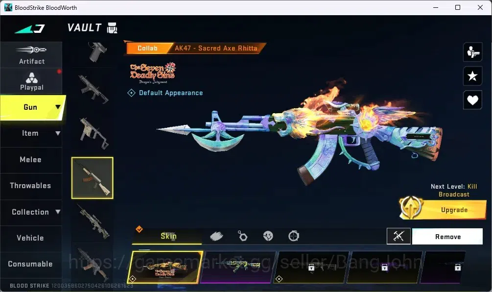 Blood Strike Accounts ASIA | ETERNAL: Desert Eagle-Scorpius | 4 7DS| 2TR image 4