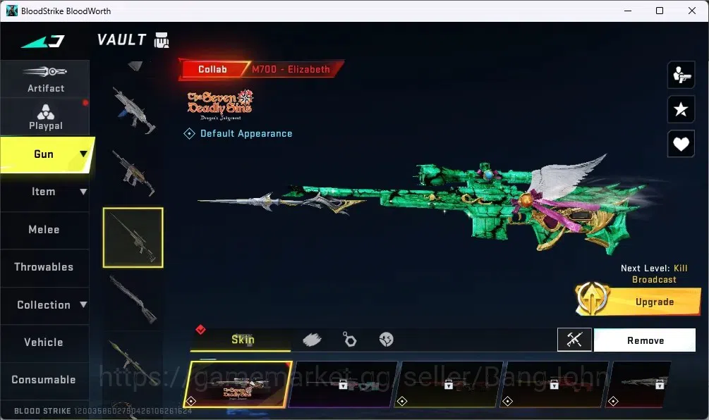 Blood Strike Accounts ASIA | ETERNAL: Desert Eagle-Scorpius | 4 7DS| 2TR image 7