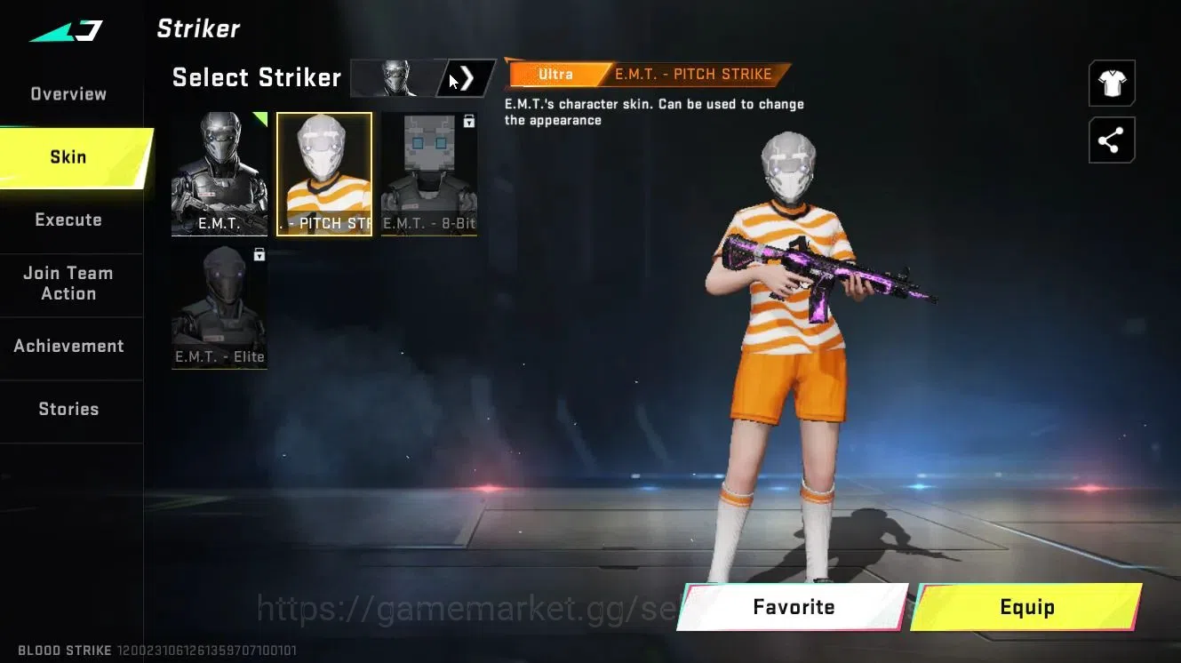 Blood Strike Accounts Collab Skin ASIA|Collab JACK[Takemichi,FN2000]+KRAKEN[Enzo]|ULTRA [Ethan,EMT,Etc]|LMT 4