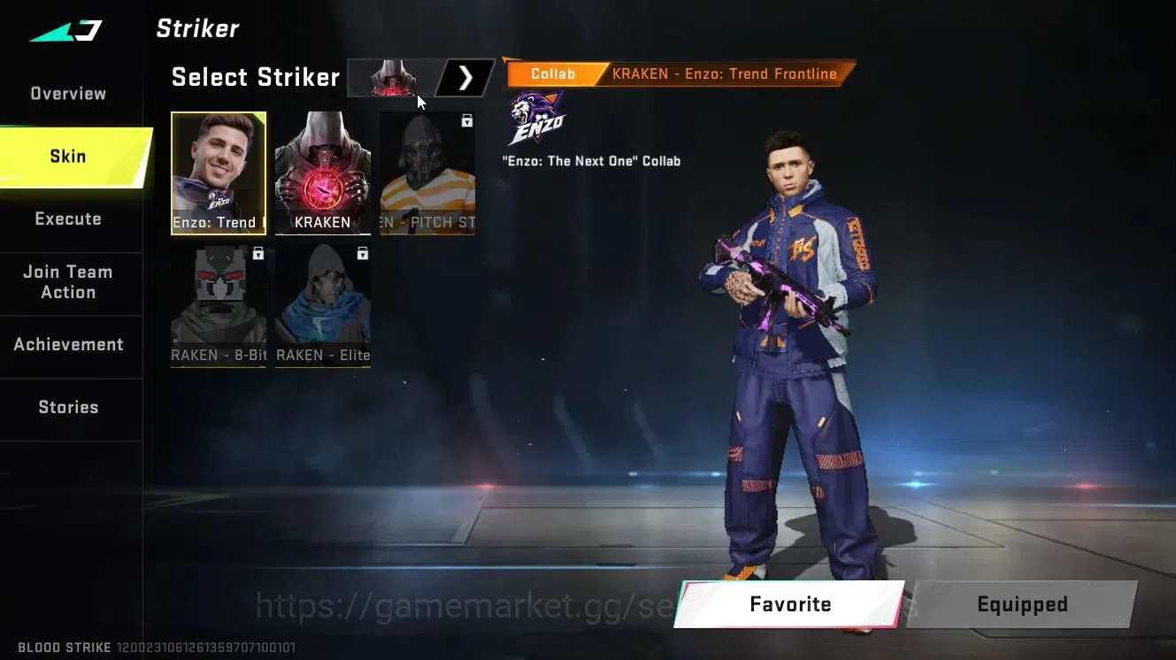 Blood Strike Accounts Collab Skin ASIA|Collab JACK[Takemichi,FN2000]+KRAKEN[Enzo]|ULTRA [Ethan,EMT,Etc]|LMT 8