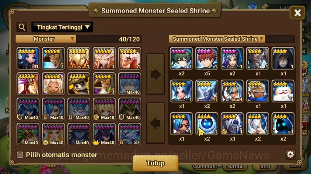 Summoners War: Sky Arena Accounts End-Game GLOBAL Lv 82|1LD[Ragdol]|23 Total 12