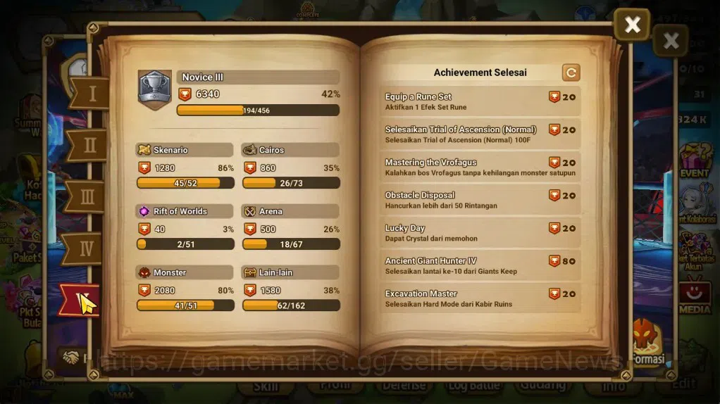 Summoners War: Sky Arena Accounts End-Game GLOBAL Lv 82|1LD[Ragdol]|23 Total 7