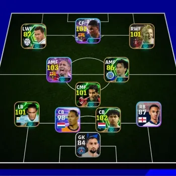 eFootball Accounts Legends & Iconic Players Android|Power 2945|10 Epic Frank Rijkaard,Martin Caceres,Dirk Kuyt,Serginho|3