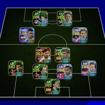 eFootball Accounts Legends & Iconic Players EFOOTBALL 2026 |BIG TIME M KOVACIC,ROY MAKAAY,MODRIC,J RODRIGUEZ,A PIRLO,G