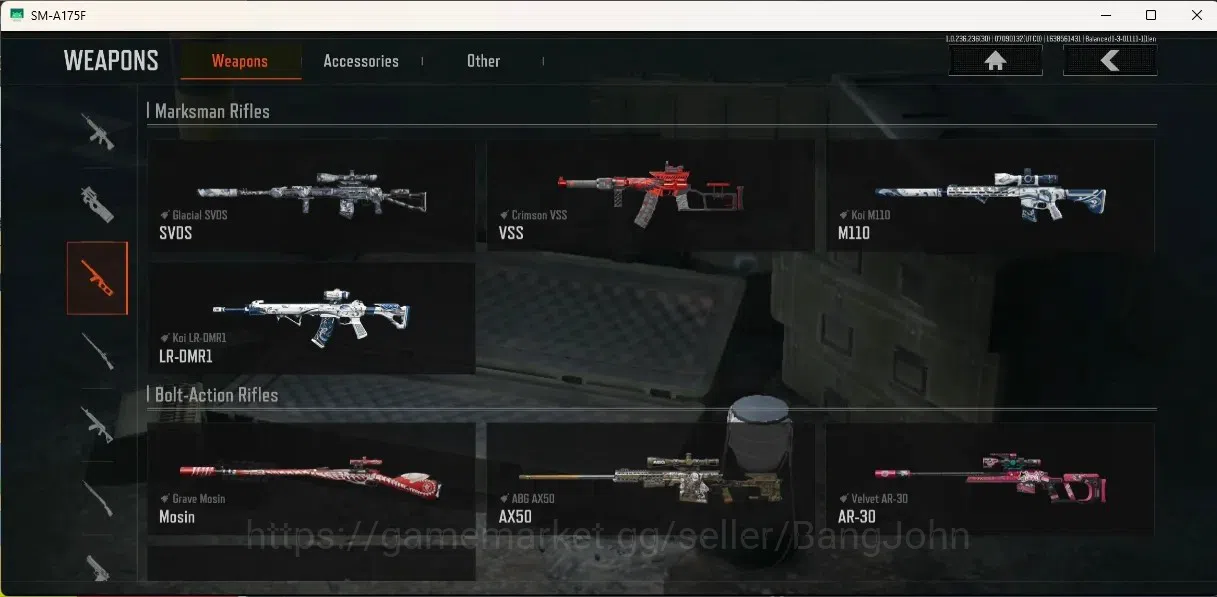 Arena Breakout Accounts High Value Mobile | LV 30 | SV 121.4 M |CV 99.3 M|Exclusive Gun[Fruit AR57&Koi LR-AR2]|Exclusive 13