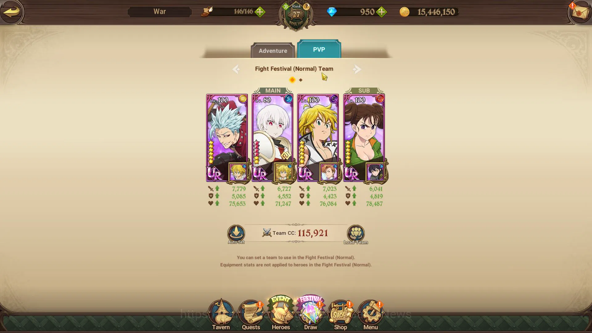 The Seven Deadly Sins: Grand Cross Accounts Global |1,1M CC|Starter CH 4|950 Dm| 2 UR+Collab F image 8