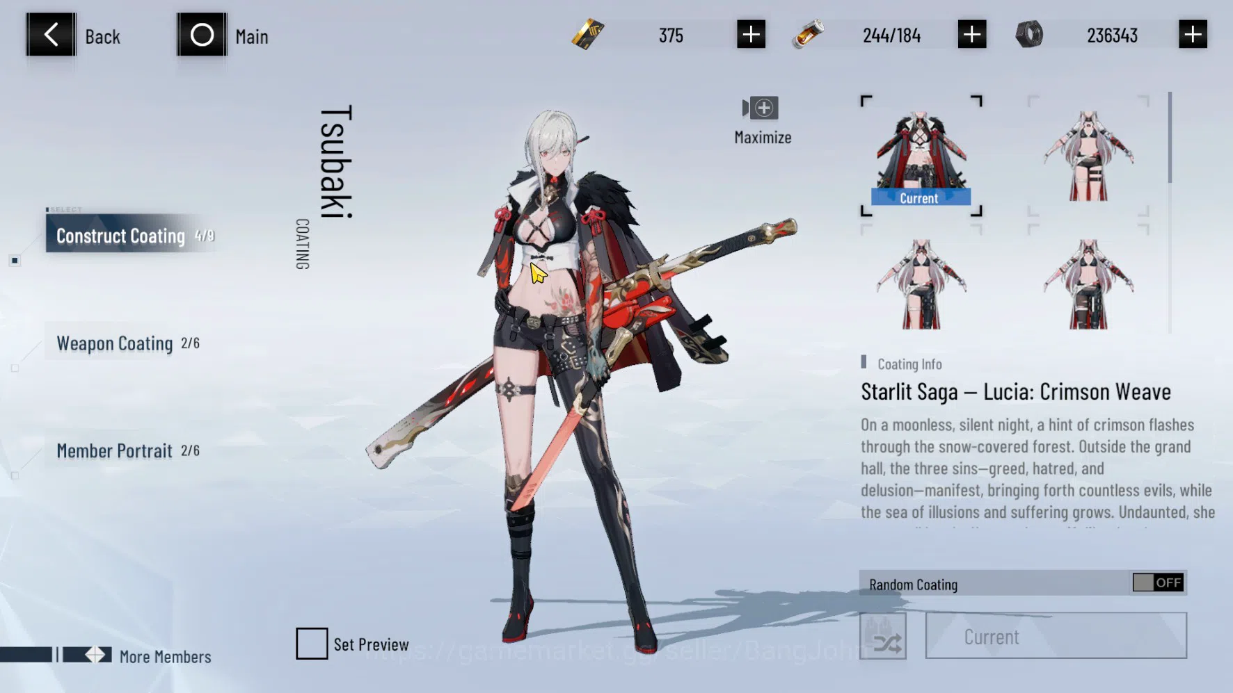Punishing: Gray Raven Accounts ASIA | LV.67 | Bianca Veritas SS Sign, Lee Palefir image 3