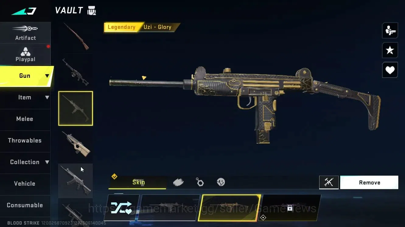 Blood Strike Accounts ASIA|ETERNAL DEagle Lv2|Collab TR[JACK,Parachute]| image 11
