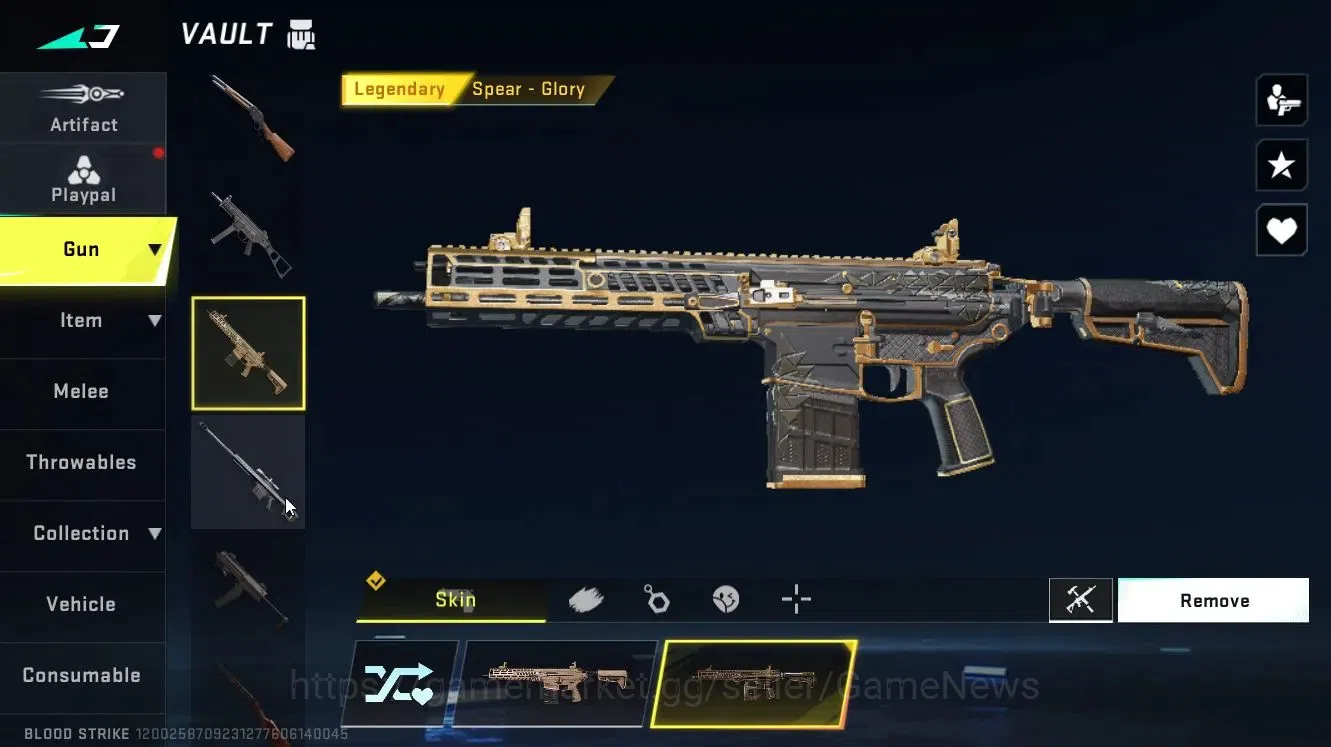 Blood Strike Accounts ASIA|ETERNAL DEagle Lv2|Collab TR[JACK,Parachute]| image 12
