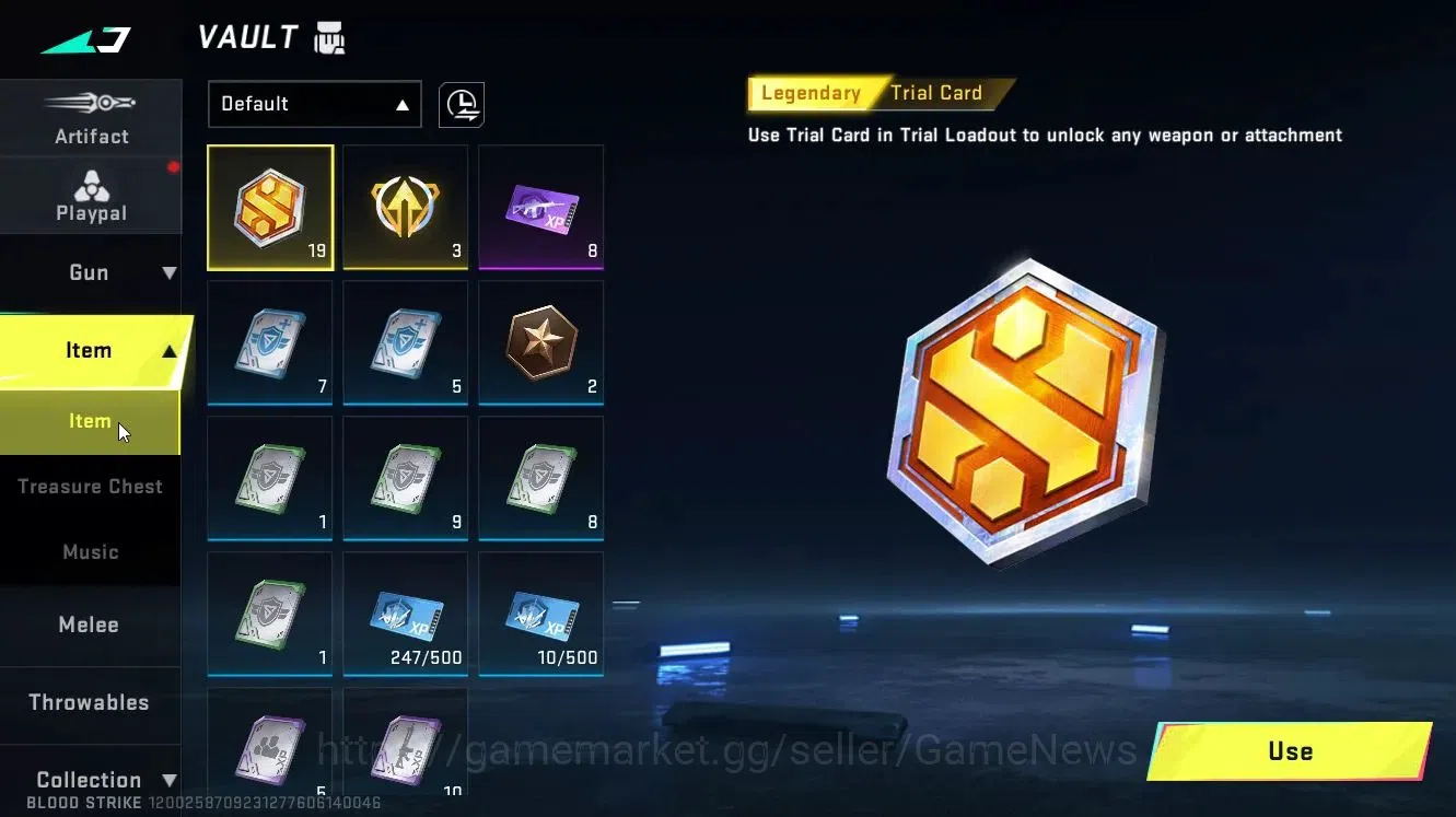Blood Strike Accounts ASIA|ETERNAL DEagle Lv2|Collab TR[JACK,Parachute]| image 14
