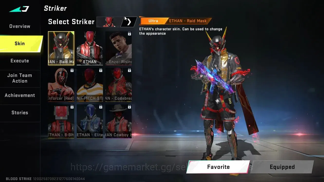 Blood Strike Accounts ASIA|ETERNAL DEagle Lv2|Collab TR[JACK,Parachute]| image 3