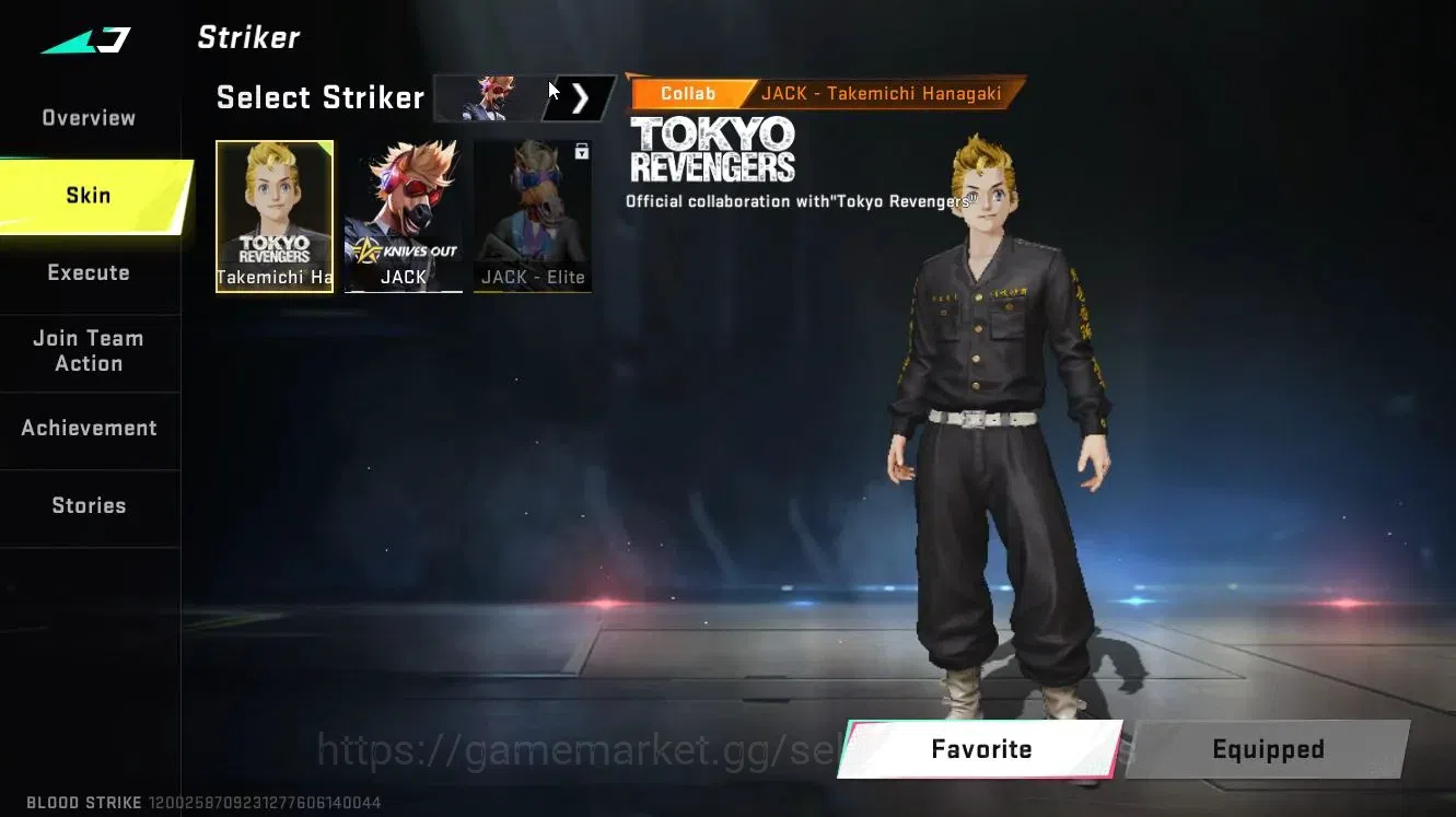 Blood Strike Accounts ASIA|ETERNAL DEagle Lv2|Collab TR[JACK,Parachute]| image 4