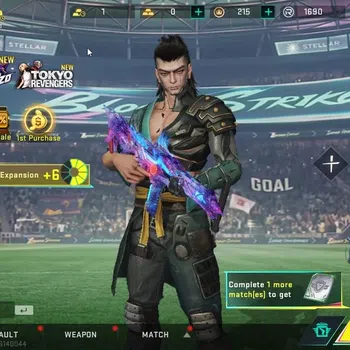 Blood Strike Collab Skin ASIA|ETERNAL DEagle Lv2|Collab TR[JACK,Parachute]| image 1
