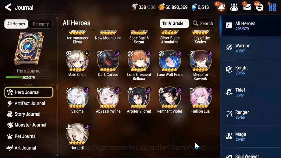 Epic Seven Accounts ASIA Verif|17ML(Salome,LOTScales,HarSeti,Etc)+Ivan image 7