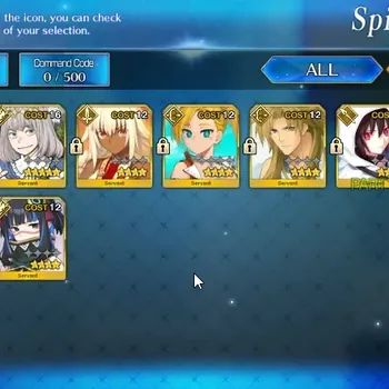 Fate-Grand Order Accounts NA Starter Fuyuki Lv 1|2 SSR Servant| Oberon & Enkidu | 43 Golden Apple |Birthday Unset|Log