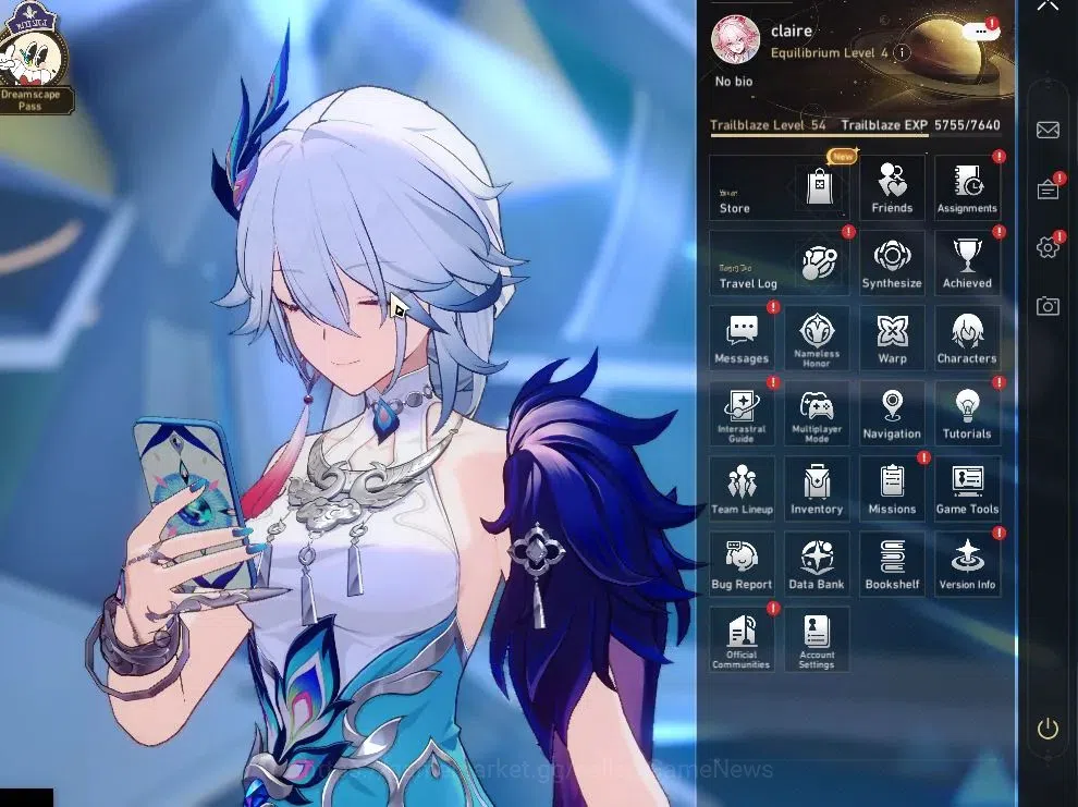 Honkai Star Rail Accounts Asia|TL 54|7 Limited|EvanesciaE1,Silver Wolf999,Ya image 1