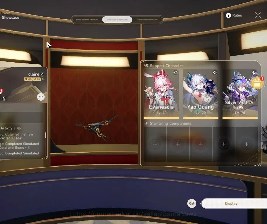 Honkai Star Rail Accounts Asia|TL 54|7 Limited|EvanesciaE1,Silver Wolf999,Ya image 2