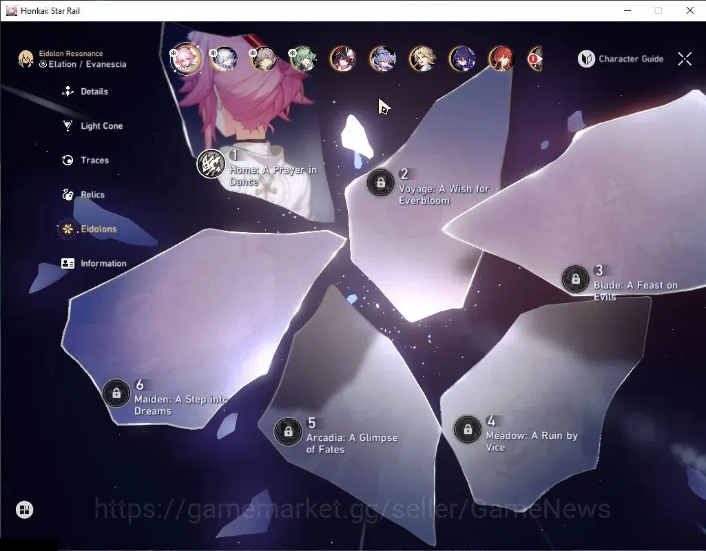 Honkai Star Rail Accounts Asia|TL 54|7 Limited|EvanesciaE1,Silver Wolf999,Ya image 5