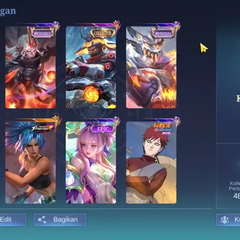 Mobile Legends: Bang Bang Accounts Collector Hero|133|Skin 149|High Glory 71|Collector Yi Sun-Shin,KOF Karina,Gaara