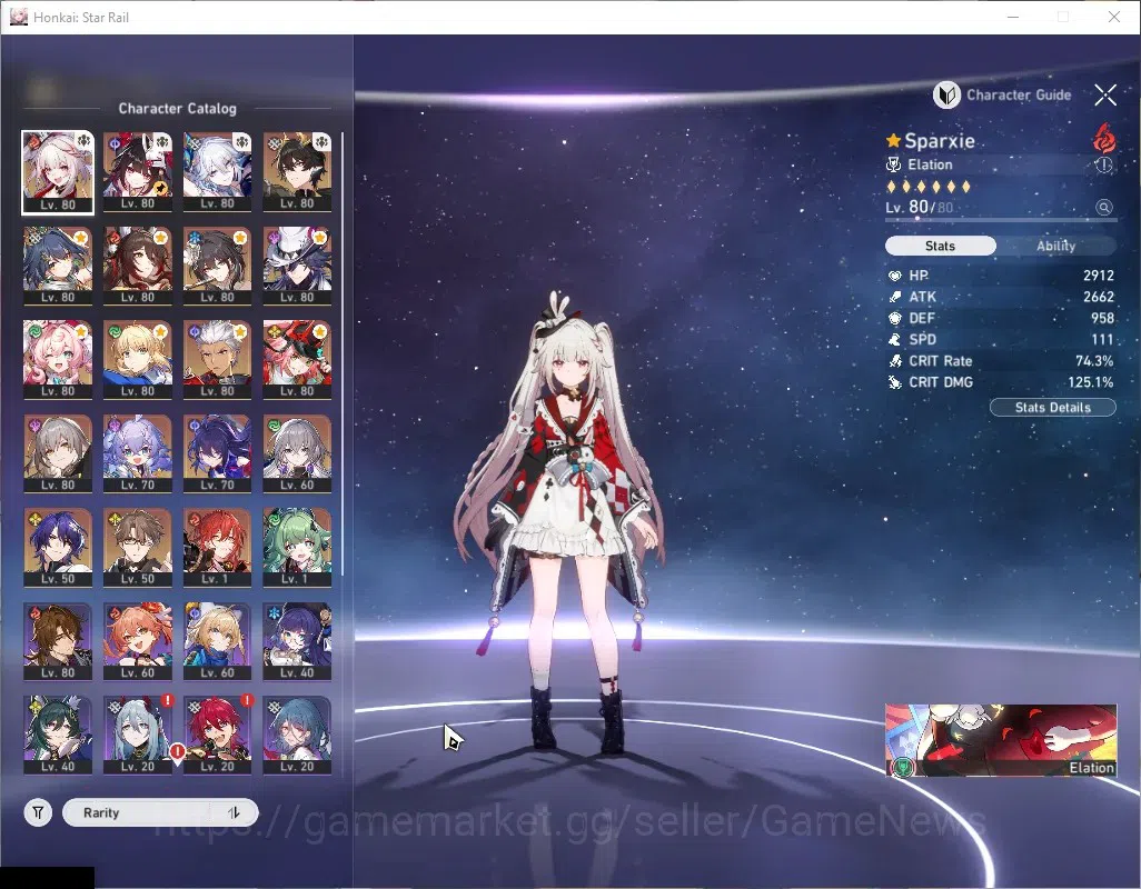 Honkai Star Rail Accounts Asia|TL 68|Prem Elation|15 Limit|Sparxie,Sparkle,Y image 4