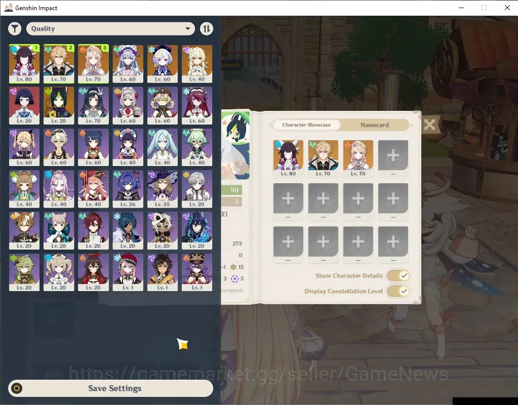 Genshin Impact Accounts Asia|AR 50|3 Limited + 1 (*5 Weapon)|Varka,Nicole, image 2