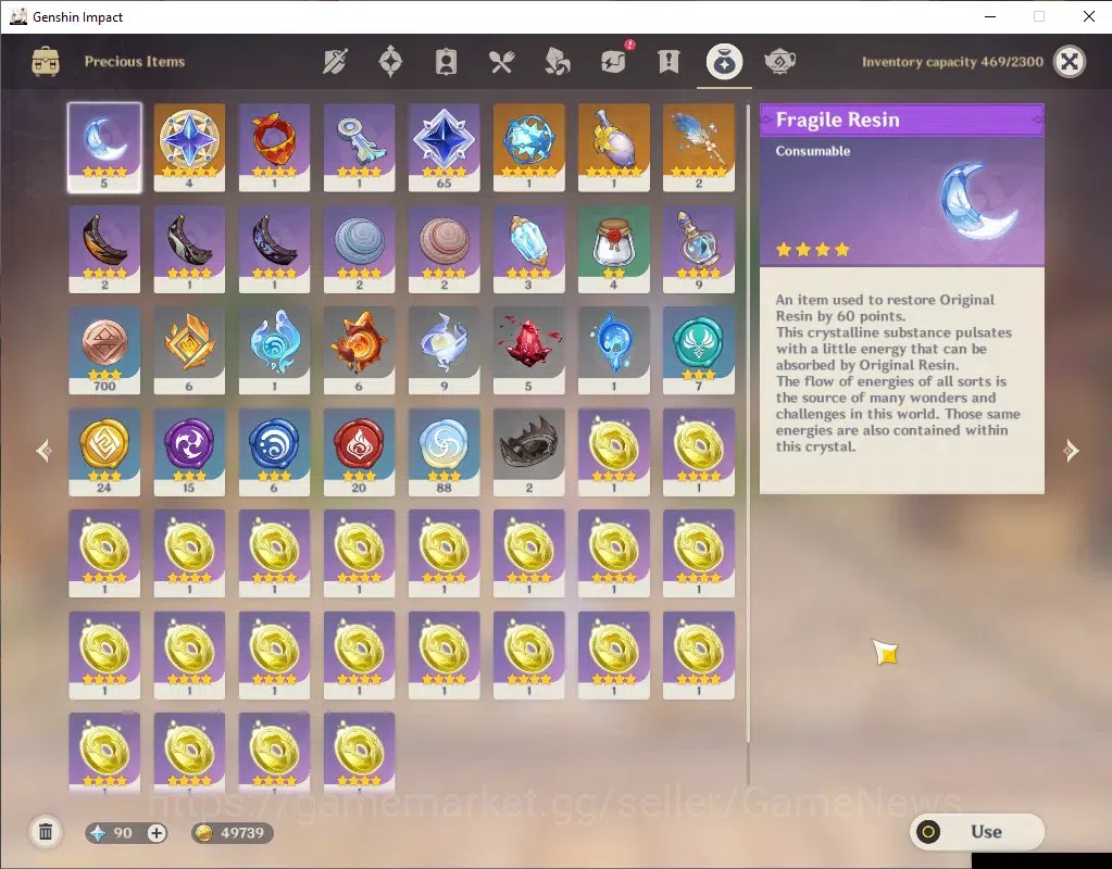 Genshin Impact Accounts Asia|AR 50|3 Limited + 1 (*5 Weapon)|Varka,Nicole, image 9