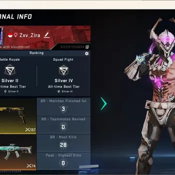 Blood Strike Accounts Collab Skin ASIA |2 Collab Gun:MCX-EVA,SKS-OPM|Ultra Melee:Talon Knife|2 Collab Striker|1 Limited