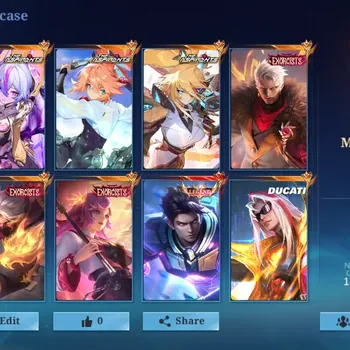 Mobile Legends: Bang Bang Accounts Collector Hero 133|Skins 443|Legend Alucard|Exorcists(Kagura,Hayabusa,Yu