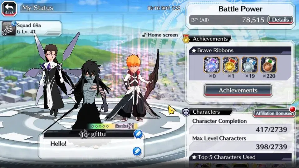 Bleach: Brave Souls Accounts [GLOBAL]20K Orbs+Fresh All Story|Ichigo 9th Anniv, image 2