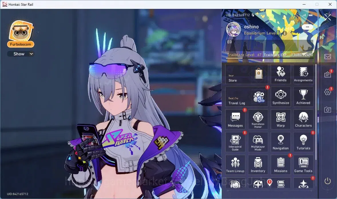 Honkai Star Rail Accounts ASIA | TL 67, Silver Wolf LV.999, Ruan Mei, Dan He image 1
