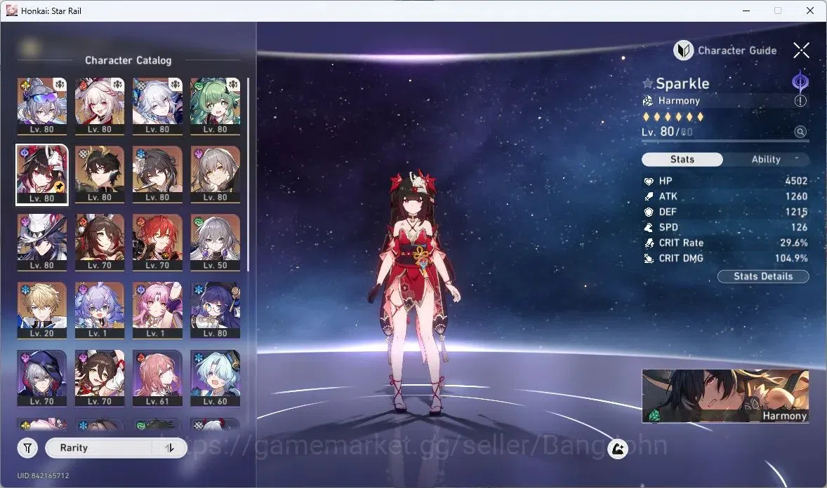 Honkai Star Rail Accounts ASIA | TL 67, Silver Wolf LV.999, Ruan Mei, Dan He image 6