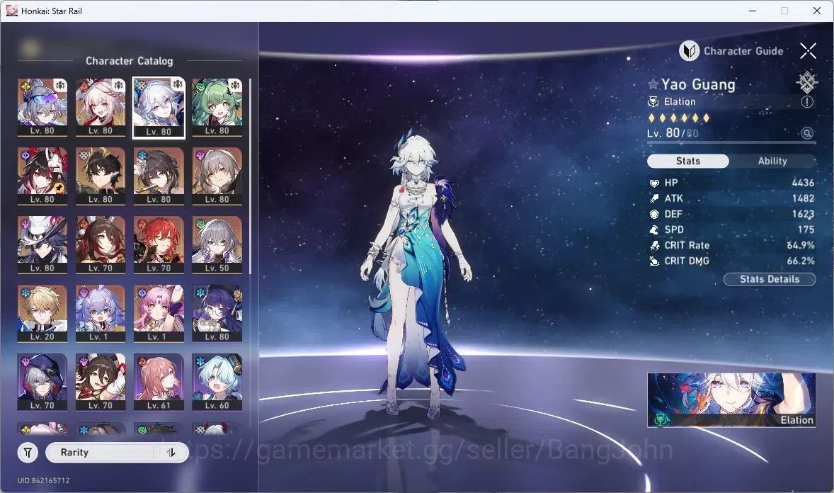 Honkai Star Rail Accounts ASIA | TL 67, Silver Wolf LV.999, Ruan Mei, Dan He image 8