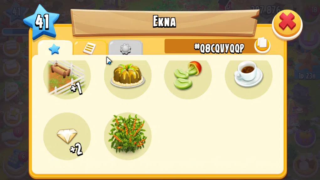 Hay Day Accounts Level 41 | Barn Storage 1100 + Silo Storage 650 | 207k Coins, 41 Diamonds |CN ON|Log Supercell ID|Take 11