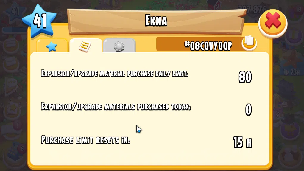 Hay Day Accounts Level 41 | Barn Storage 1100 + Silo Storage 650 | 207k Coins, 41 Diamonds |CN ON|Log Supercell ID|Take 13