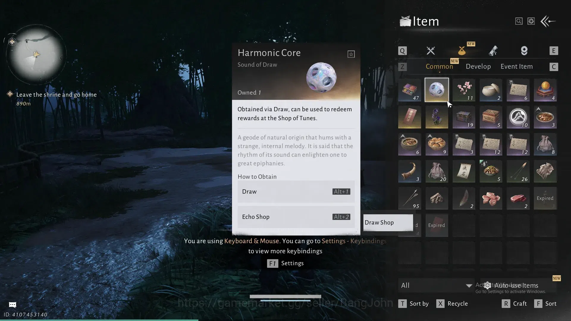 Where Winds Meet Accounts ASIA |Selector On  1 Harmonic Core |Starter MC Mal image 3