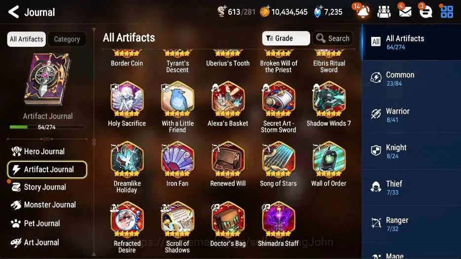 Epic Seven Accounts Global Unverif |6 ML(RO Light,NM Luna,DP Aria,M Ch image 8