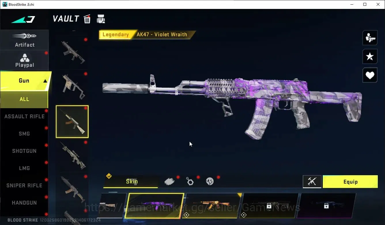 Blood Strike Accounts ASIA|MELEE TALON KNIFE-Sactum+Collab BLEACH Byakuy image 13