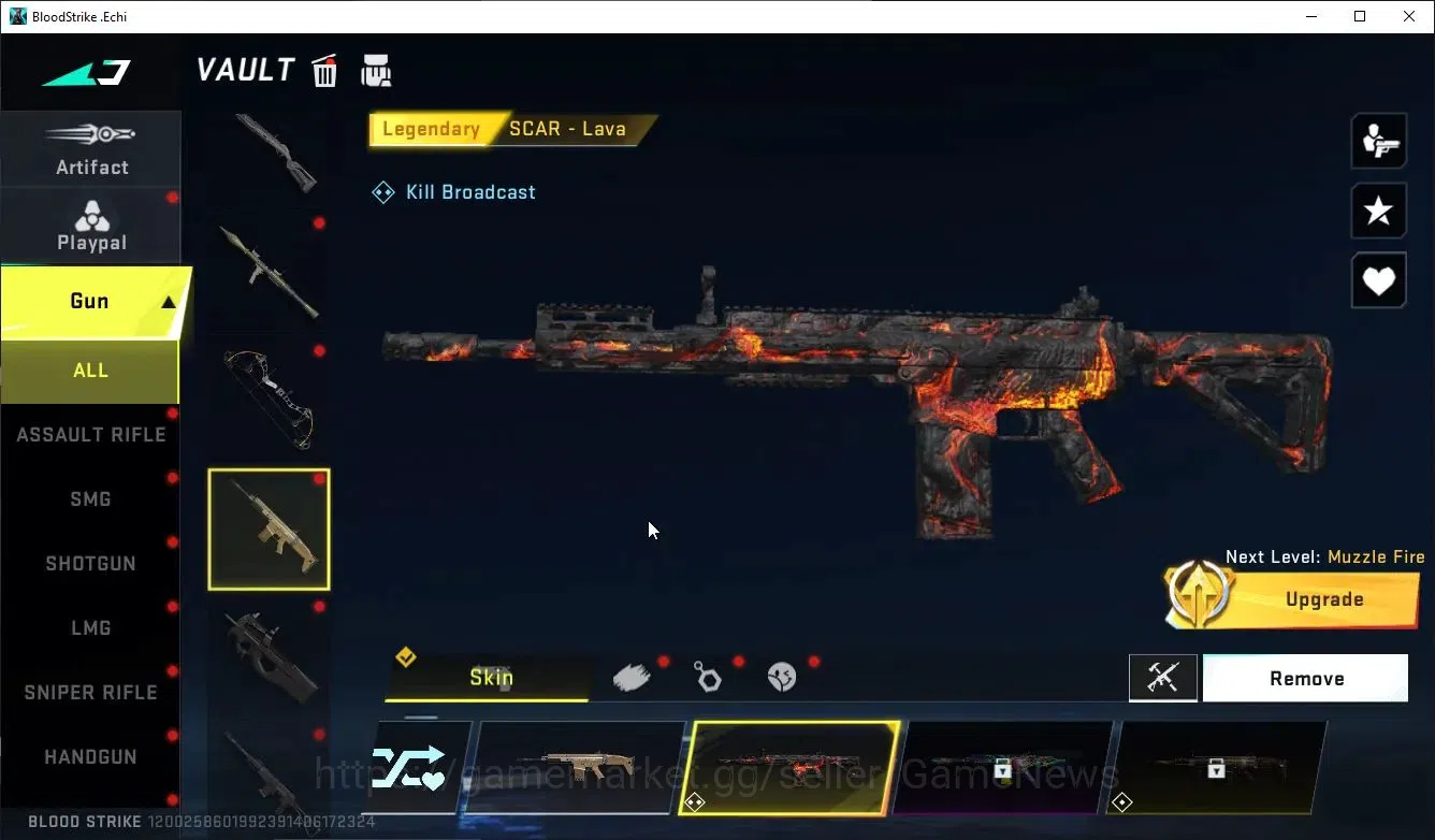 Blood Strike Accounts ASIA|MELEE TALON KNIFE-Sactum+Collab BLEACH Byakuy image 16